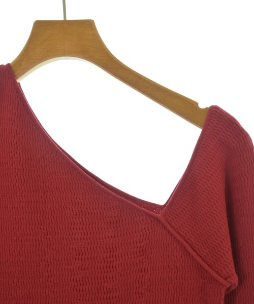 6(ROKU)（ロク）ニット・セーター 赤 サイズ:-(S位) レディース/2200612135123