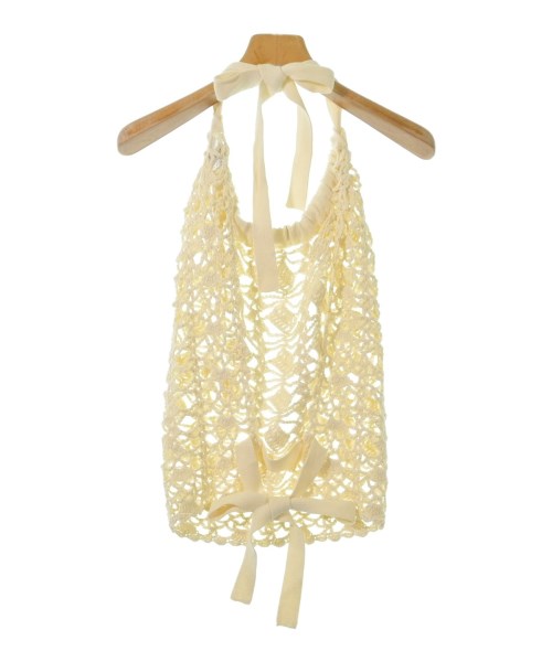 6(ROKU)（ロク）ベスト 白 サイズ:F レディース/2200612135444