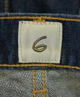 6(ROKU)（ロク）デニムパンツ 紺 サイズ:25(S位) レディース/2200618947027