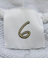 6(ROKU)（ロク）パーカー 青 サイズ:F レディース/2200622397115