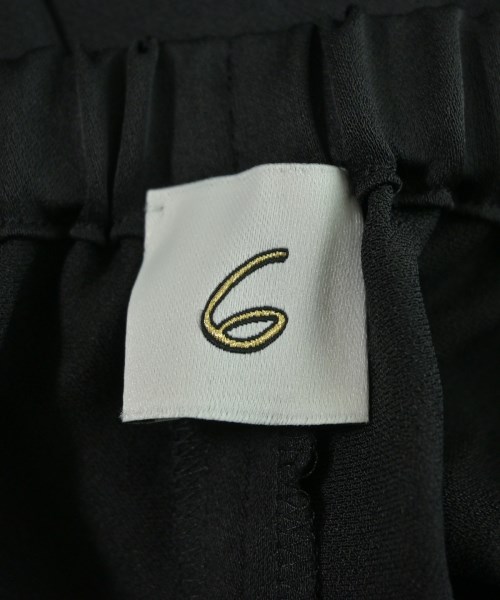 6(ROKU)（ロク）その他 黒 サイズ:M レディース/2200622397276