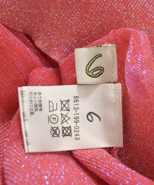 6(ROKU)（ロク）ニット・セーター 赤 サイズ:F レディース/2200591808025