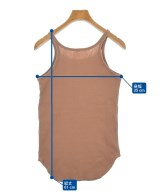 6(ROKU)（ロク）タンクトップ 茶 サイズ:-(XS位) レディース/2200614798104