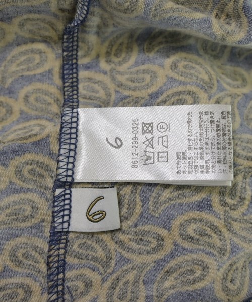 6(ROKU)（ロク）Tシャツ・カットソー 黄 サイズ:-(XS位) レディース/2200623723067