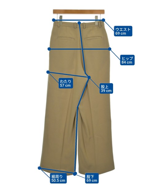 6(ROKU)（ロク）スラックス カーキ サイズ:36(S位) レディース/2200624280026