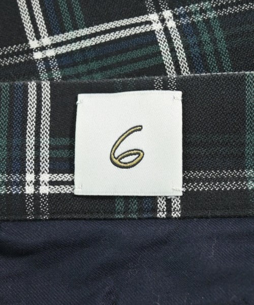 6(ROKU)（ロク）その他 黒 サイズ:38(M位) レディース/2200617711131