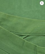 6(ROKU)（ロク）ブラウス 緑 サイズ:F レディース/2200617711179