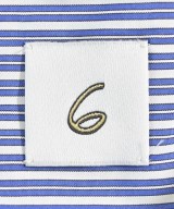 6(ROKU)（ロク）カジュアルシャツ 青 サイズ:F レディース/2200624347033