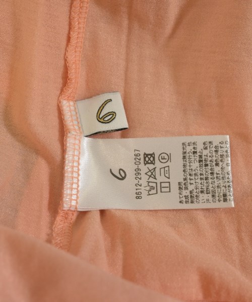 6(ROKU)（ロク）Tシャツ・カットソー オレンジ サイズ:-(L位) レディース/2200625289097