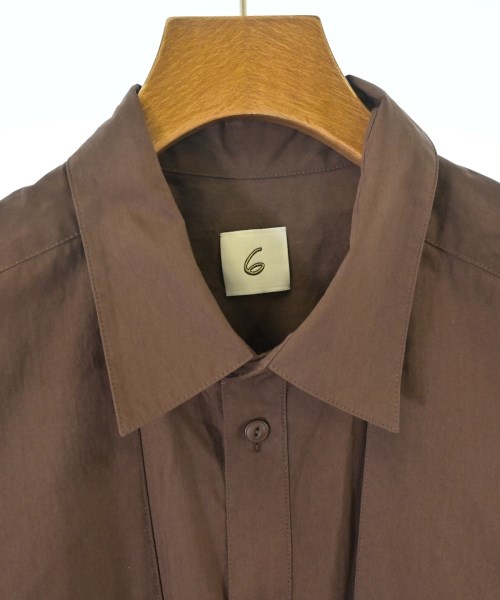 6(ROKU)（ロク）オールインワン/サロペット 茶 サイズ:36(S位) レディース/2200627153198