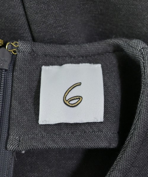 6(ROKU)（ロク）ワンピース グレー サイズ:-(M位) レディース/2200617298045