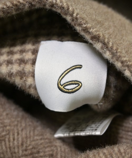 6(ROKU)（ロク）その他 茶 サイズ:M メンズ/2200628535061