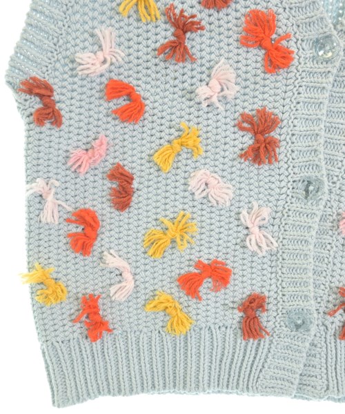 6(ROKU)（ロク）カーディガン 青 サイズ:F レディース/2200628690074