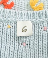 6(ROKU)（ロク）カーディガン 青 サイズ:F レディース/2200628690074