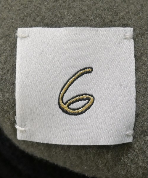 6(ROKU)（ロク）その他 黒 サイズ:34(XS位) レディース/2200628878014