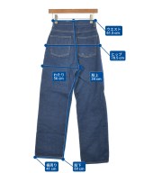6(ROKU)（ロク）デニムパンツ 紺 サイズ:26(M位) レディース/2200628967077