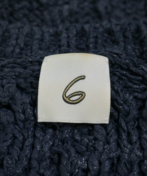 6(ROKU)（ロク）ニット・セーター 紺 サイズ:F レディース/2200612976047