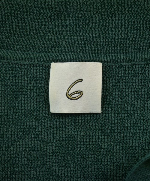 6(ROKU)（ロク）ニット・セーター 緑 サイズ:F レディース/2200612976061