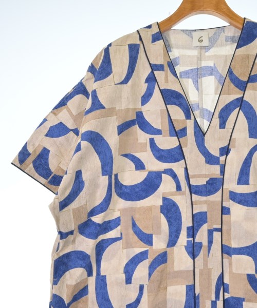 6(ROKU)（ロク）ワンピース ベージュ サイズ:36(S位) レディース/2200612976085