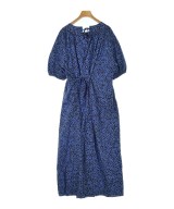 6(ROKU)（ロク）ワンピース 青 サイズ:38(M位) レディース/2200612976092