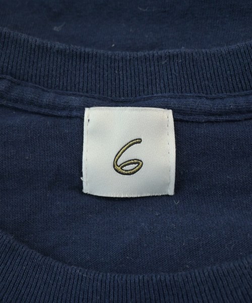 6(ROKU)（ロク）Tシャツ・カットソー 紺 サイズ:L レディース/2200612976115