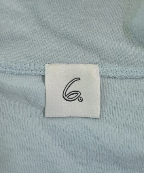 6(ROKU)（ロク）Tシャツ・カットソー 青 サイズ:F レディース/2200612976153