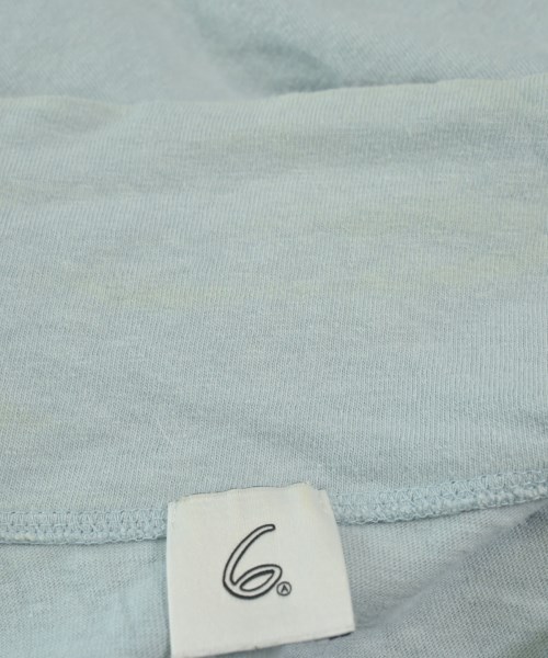 6(ROKU)（ロク）Tシャツ・カットソー 青 サイズ:F レディース/2200612976153