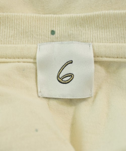 6(ROKU)（ロク）Tシャツ・カットソー ベージュ サイズ:F レディース/2200612976160