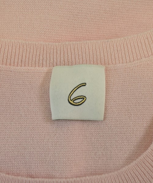 6(ROKU)（ロク）ベスト/ノースリーブ ピンク サイズ:F レディース/2200612976191