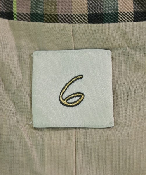 6(ROKU)（ロク）ベスト 緑 サイズ:38(M位) レディース/2200612976214