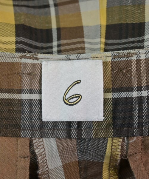 6(ROKU)（ロク）その他 グレー サイズ:36(S位) レディース/2200612976221