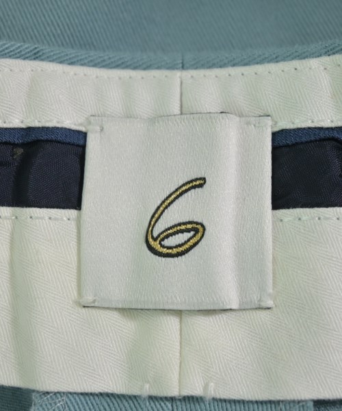 6(ROKU)（ロク）その他 青 サイズ:36(S位) レディース/2200612976245