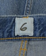 6(ROKU)（ロク）デニムパンツ 青 サイズ:27(M位) レディース/2200612976276