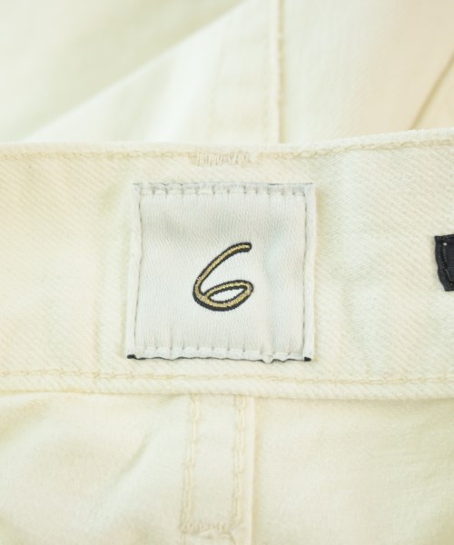 6(ROKU)（ロク）その他 白 サイズ:26(M位) レディース/2200612976283