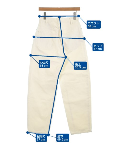 6(ROKU)（ロク）その他 白 サイズ:26(M位) レディース/2200612976283