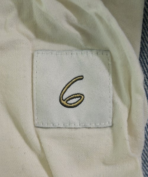 6(ROKU)（ロク）デニムパンツ 青 サイズ:36(S位) レディース/2200617262015