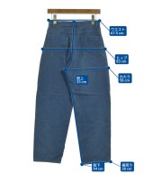 6(ROKU)（ロク）デニムパンツ 青 サイズ:36(S位) レディース/2200617262015