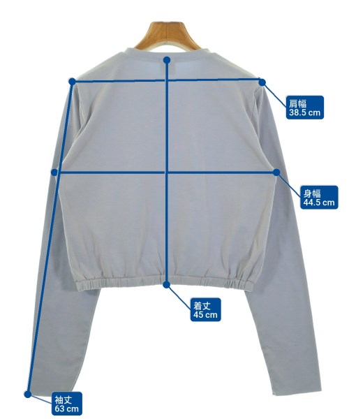 6(ROKU)（ロク）Tシャツ・カットソー 青 サイズ:-(XL位) レディース/2200618213047