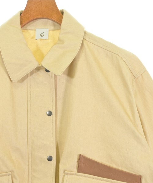 6(ROKU)（ロク）その他 ベージュ サイズ:36(S位) レディース/2200629423152