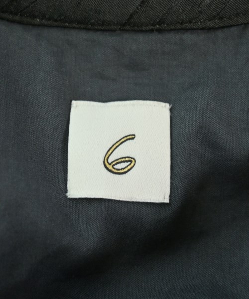 6(ROKU)（ロク）その他 黒 サイズ:36(S位) レディース/2200629423206