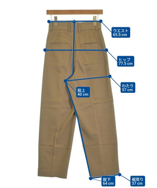 6(ROKU)（ロク）その他 茶 サイズ:34(XS位) レディース/2200615959177