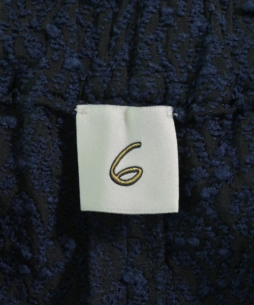 6(ROKU)（ロク）その他 紺 サイズ:XS レディース/2200629868014