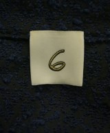 6(ROKU)（ロク）カジュアルシャツ 紺 サイズ:XS レディース/2200629868021