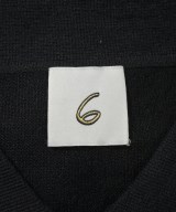 6(ROKU)（ロク）カーディガン 黒 サイズ:F レディース/2200606300056