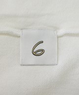 6(ROKU)（ロク）ニット・セーター 白 サイズ:F レディース/2200616515112