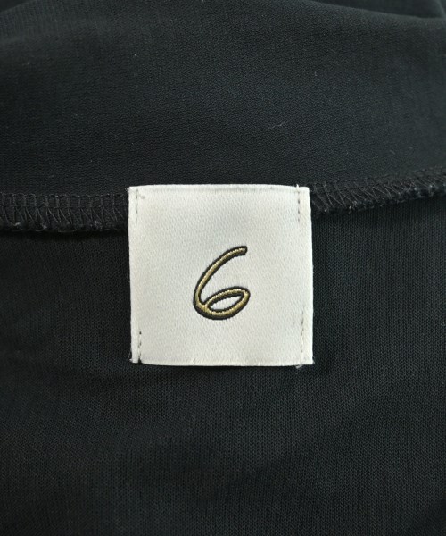 6(ROKU)（ロク）カジュアルシャツ 黒 サイズ:F レディース/2200616515396