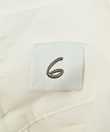 6(ROKU)（ロク）ブラウス 白 サイズ:F レディース/2200616515426