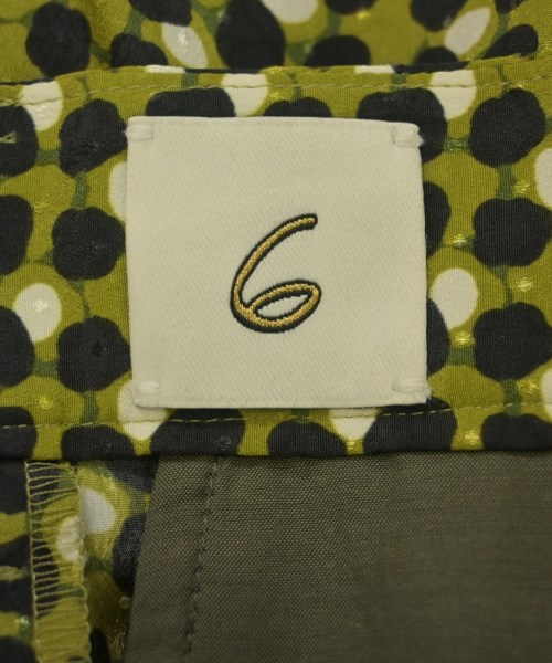 6(ROKU)（ロク）その他 カーキ サイズ:34(XS位) レディース/2200616515730