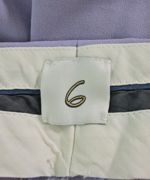 6(ROKU)（ロク）その他 紫 サイズ:34(XS位) レディース/2200631431046