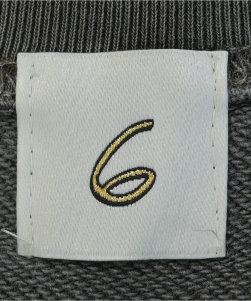 6(ROKU)（ロク）スウェット グレー サイズ:M レディース/2200631856023